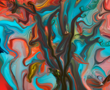 Dreams Check-In Digital Arts titled "Dreams Check-In" by Diana Coatu, Original Artwork, Digital Painting