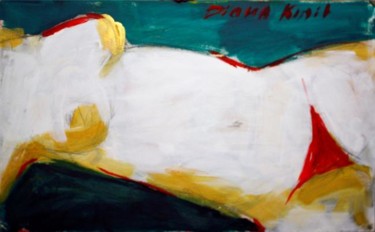 Painting titled "Torso 2. 50-70 acry…" by Diana Kmit, Original Artwork, Oil