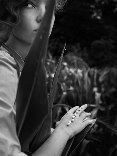 Hand - from CORN series - limited edition of 15 - photo mani Photographie intitulée "Hand - from CORN se…" par Diana Kondra, Œuvre d'art originale, Photographie numérique