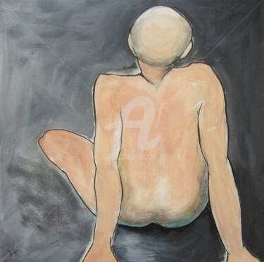 Painting titled "Emptiness" by Diana Li, Original Artwork