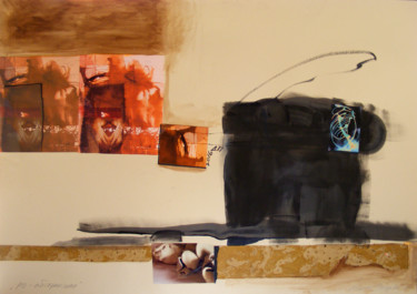Коллажи под названием "re-abstracii.jpg" - Diana Petrova, Подлинное произведение искусства, Бумага