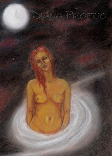 Pintura titulada "Tiempo de sosiego" por Diana Profilio, Obra de arte original, Oleo