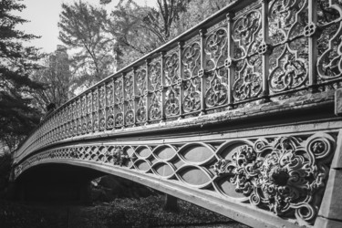 Photography titled "Pine Bank Bridge, C…" by Diana Rivera, Original Artwork, Digital Photography