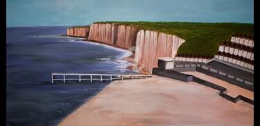 绘画 标题为“Paysage de Normandie” 由Dianaskova Art, 原创艺术品, 丙烯