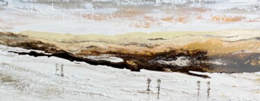Pintura titulada "Le lien ( diptyque-…" por Diane Breton, Obra de arte original, Acrílico
