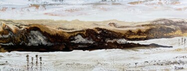 Pintura titulada "Le lien ( diptyque-…" por Diane Breton, Obra de arte original, Acrílico