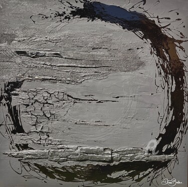 Pittura intitolato "Nature Urbaine" da Diane Breton, Opera d'arte originale, Acrilico Montato su Telaio per barella in legno