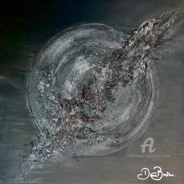 Картина под названием "Protège-moi" - Diane Breton, Подлинное произведение искусства, Акрил Установлен на Деревянная рама дл…