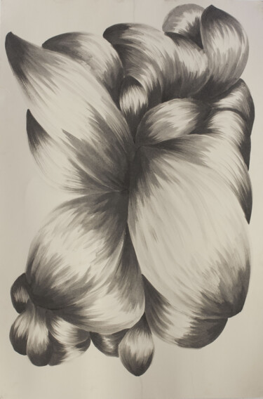 Рисунок под названием "Encre numéro 1" - Diane Tham Vo, Подлинное произведение искусства, Чернила