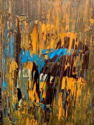 Картина под названием "PALPITATION I" - Dibasar, Подлинное произведение искусства, Акрил Установлен на Деревянная рама для н…