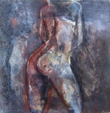 Painting titled "Random" by Bruno Betti, Original Artwork, Acrylic
