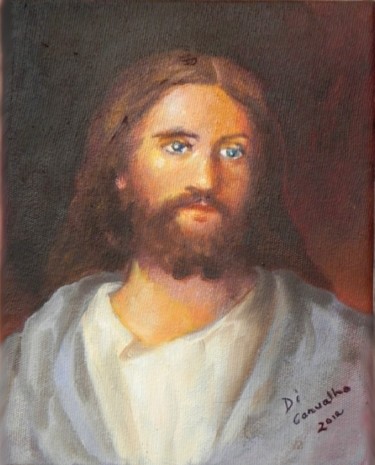 Pintura intitulada "Jesus Cristo.jpg" por Di Carvalho, Obras de arte originais, Óleo