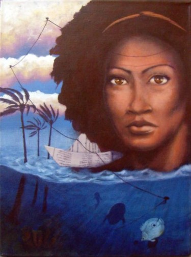 Pintura titulada "Leyenda negra" por Dickermany, Obra de arte original
