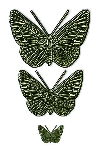 Arts numériques intitulée "papillons bronze" par Did, Œuvre d'art originale