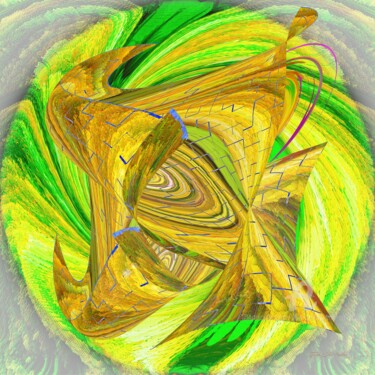 Digital Arts titled "Marvelous Swirl thr…" by Dida Andr & Tevah.Art Studio, Original Artwork, 2D Digital Work