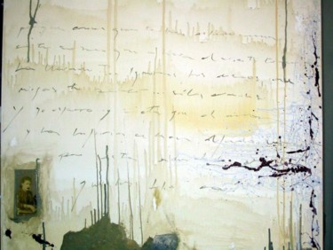 Pintura titulada "alas en el desierrto" por María Eugenia Didiego, Obra de arte original