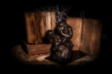 Photography titled "La vanité assise" by Didier Bloch, Original Artwork, Manipulated Photography