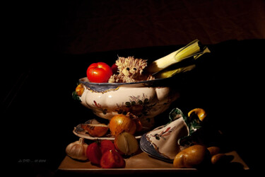 Photography titled "Facétie de soupière" by Didier Bloch, Original Artwork, Digital Photography