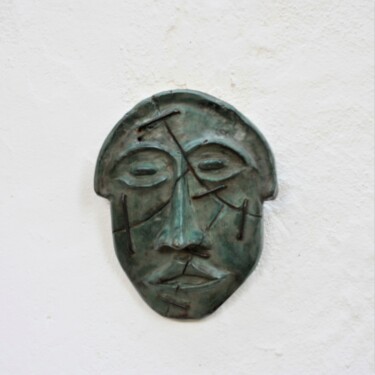 雕塑 标题为“Masque” 由Didier Fournier, 原创艺术品, 青铜