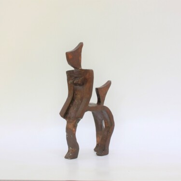 Sculpture intitulée "Centaurette" par Didier Fournier, Œuvre d'art originale, Bronze