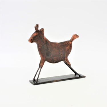 Sculpture titled "Le cheval d'Abel (2…" by Didier Fournier, Original Artwork, Bronze