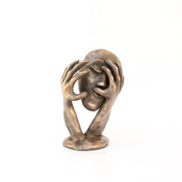 Sculpture titled "Automne (n°330)" by Didier Fournier, Original Artwork, Bronze