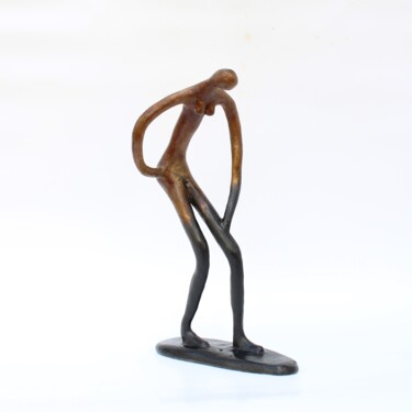 Sculpture titled "Sans titre  (n° 141)" by Didier Fournier, Original Artwork, Bronze