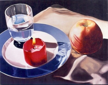 Painting titled "NATURE MORTE 2.jpg" by Diego, Original Artwork, Oil