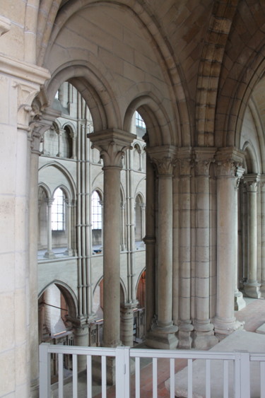 Cathédrale de Laon Photographie intitulée "Cathédrale de Laon" par Didier Piron, Œuvre d'art originale