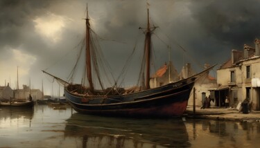 Digital Arts titled "A little rest in th…" by Didier Pistol, Original Artwork, AI generated image