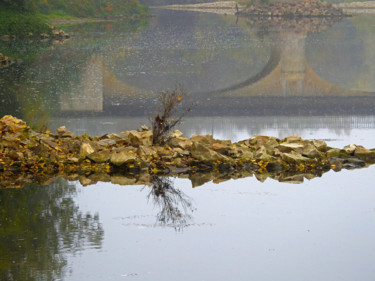 Photographie intitulée "Reflets de pierres" par Didier Cayet, Œuvre d'art originale