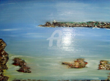 Peinture intitulée "les grands sable le…" par Didier Duclos, Œuvre d'art originale, Huile