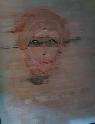 Painting titled "la-femme.jpg" by Didier Moons, Original Artwork, Acrylic