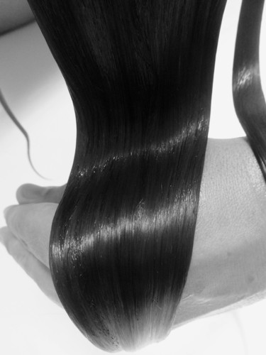 Photographie intitulée "Soaking Wet Hair (C…" par Christophe Didillon, Œuvre d'art originale, Photographie numérique