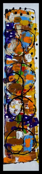 Painting titled "acrylique.26" by Didou, Original Artwork, Acrylic