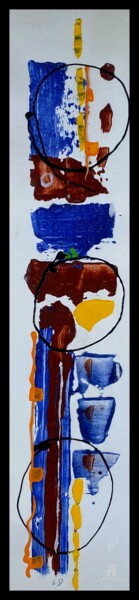 Peinture intitulée "acrylique.27" par Didou, Œuvre d'art originale, Acrylique