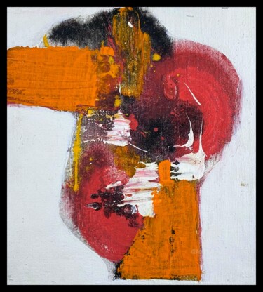 Картина под названием "acrylique 39" - Didou, Подлинное произведение искусства, Акрил