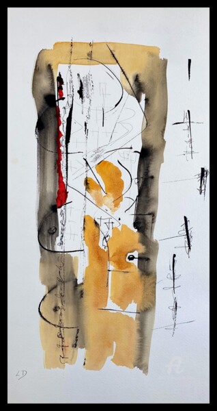 Pittura intitolato "acrylique 49" da Didou, Opera d'arte originale, Acrilico
