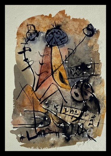 Malerei mit dem Titel "acrylique 50" von Didou, Original-Kunstwerk, Acryl