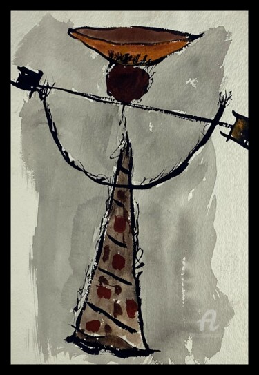 Картина под названием "acrylique 51" - Didou, Подлинное произведение искусства, Акрил