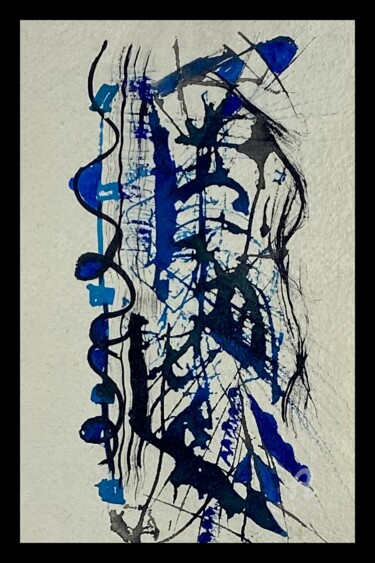 Pintura intitulada "acrylique 55" por Didou, Obras de arte originais, Acrílico