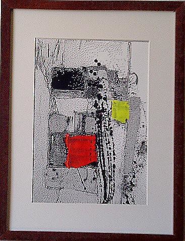 Painting titled "monotype 3" by Didou, Original Artwork, Oil