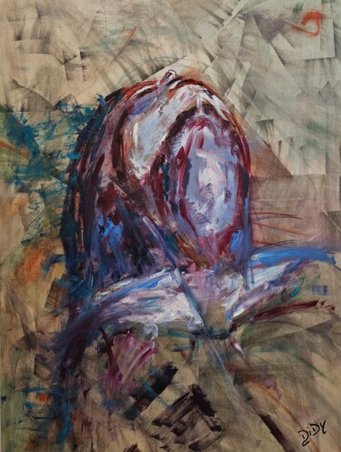 Картина под названием "Passione" - Didy, Подлинное произведение искусства, Масло