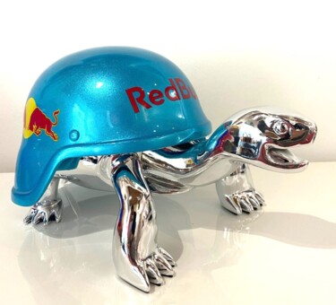 雕塑 标题为“RedBull” 由Diederik Van Apple, 原创艺术品, 丙烯