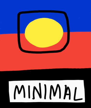 Digital Arts με τίτλο "Minimal." από Diego Calvo García, Αυθεντικά έργα τέχνης, 2D ψηφιακή εργασία