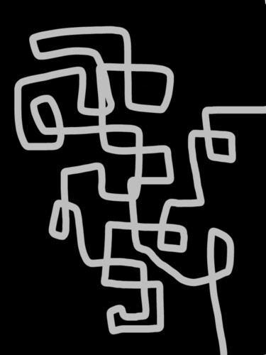 Arts numériques intitulée "The shortest path b…" par Diego Calvo García, Œuvre d'art originale, Travail numérique 2D