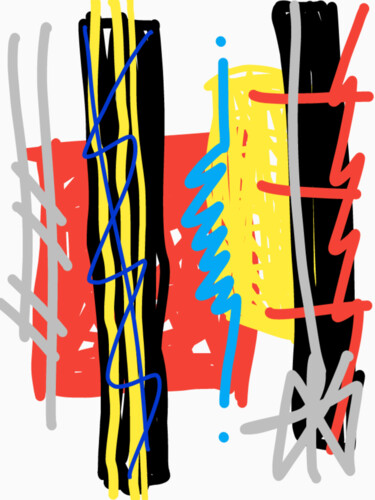 Arts numériques intitulée "Rain sticks." par Diego Calvo García, Œuvre d'art originale, Travail numérique 2D