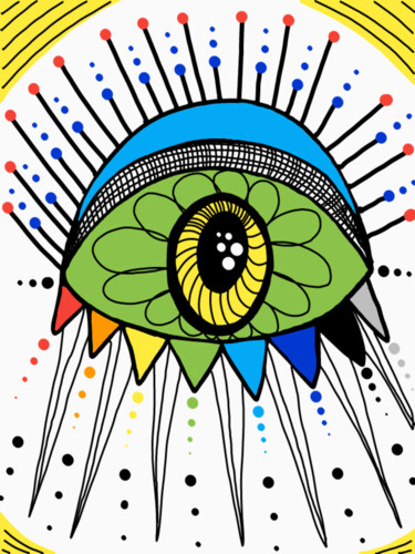 Digital Arts titled "The Big Brother." by Diego Calvo García, Original Artwork, 2D Digital Work