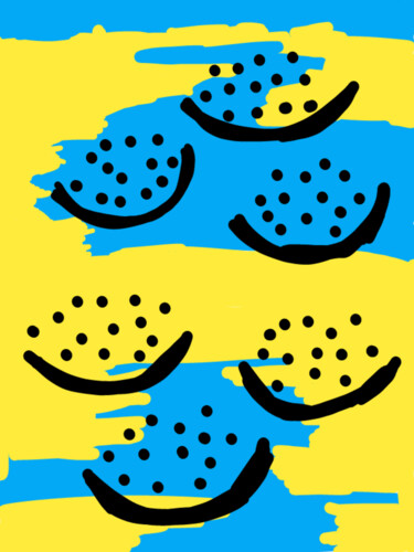 Digital Arts titled "Watermelons." by Diego Calvo García, Original Artwork, 2D Digital Work