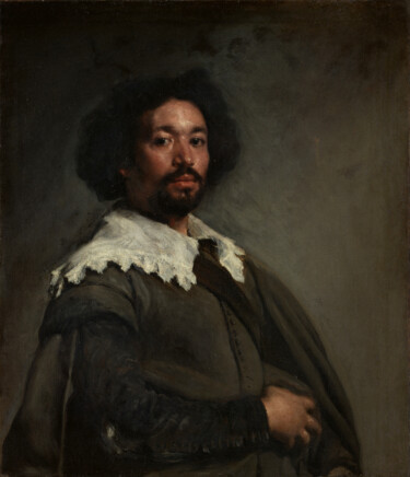 Pintura intitulada "Juan de Pareja" por Diego Velázquez, Obras de arte originais, Óleo